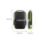 قیمت هارد اکسترنال سیلیکون پاور مدل Armor A60 ظرفیت دو ترابایت فروشگاه اینترنتی عرشیان کالا