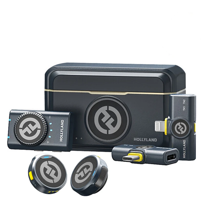 خرید ست میکروفن بی سیم هالی لند مدل Lark M2 مجموعه 2 عددی فروشگاه اینترنتی عرشیان کالا